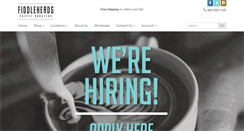 Desktop Screenshot of fiddleheadscoffee.com